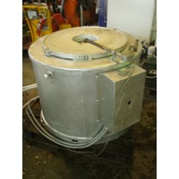 Elektrischer Warmhalteofen, Aluminium, ± 300 kg, fest